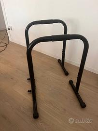 Parallettes RELIFE dip station regolabile - nuova