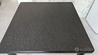 tavolo estensibile a portafoglio e 4 sedie