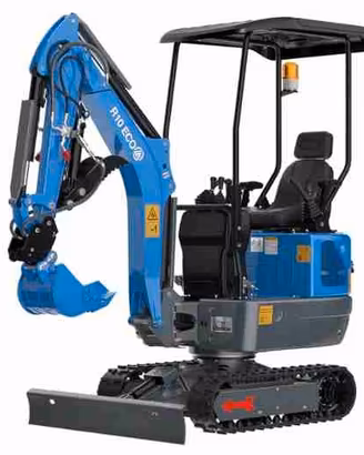 Mini escavatore MOTORE KUBOTA RIPPA 10 QLI