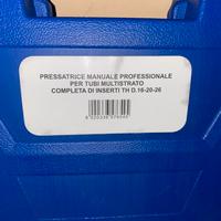 Pressatrice tubi multistrato