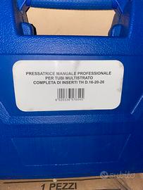 Pressatrice tubi multistrato