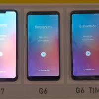 Lotto LG G7 + 2 G6 funzionanti. Leggi bene