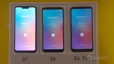 Lotto LG G7 + 2 G6 funzionanti. Leggi bene