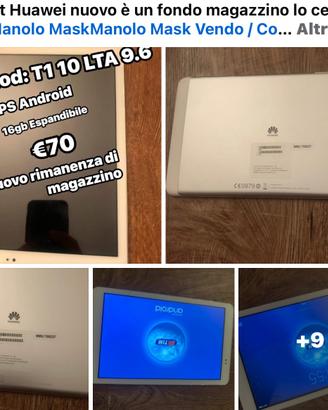 Tablet Nuovo Huawei  T1 10 LTE  9.6  16gb espand