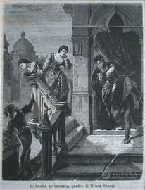 Dipinto - Stampe Antiche originali d'epoca