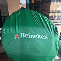 🍀 Tenda Aperta Richiudibile Verde – Heineken 🍀