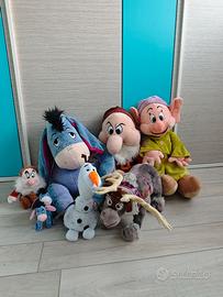 Peluche misti Brontolo Eeyore Cucciolo Frozen