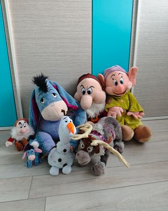 Peluche misti Brontolo Eeyore Cucciolo Frozen