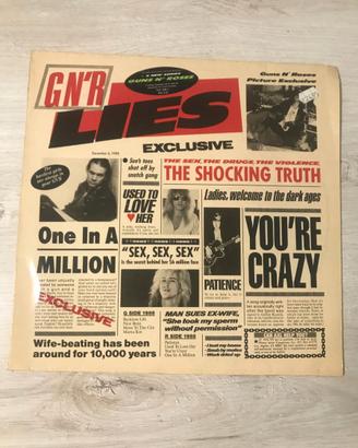 Guns N’ Roses - G N' R Lies - Eur/UK 1988 No censu