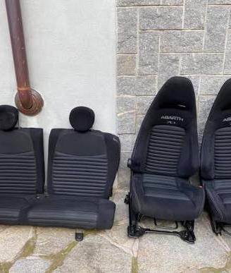 sedili sabelt in carbonio Abarth 500/595