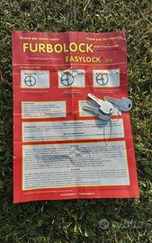 Antifurto manuale bloccasterzo