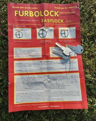 Antifurto manuale bloccasterzo