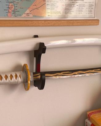 Katana Zenitsu Agatsuma (Demon slayer) e supporto