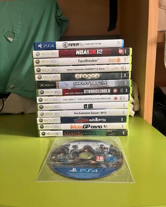 Lotto Giochi Xbox 360/Ps4 - Non Acquistarare a 1€