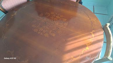 Tavolo ciliegio con 6 sedie