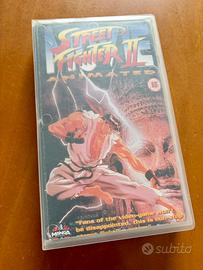 Film VHS Street Fighter 2 Animated Movie 1994 UK