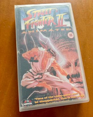 Film VHS Street Fighter 2 Animated Movie 1994 UK