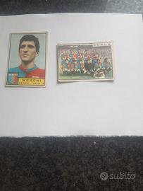 Figurine Panini anno 63/64 Squadra Genoa e Meroni