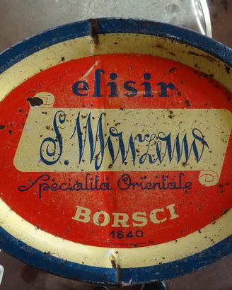 Vassoio pubblicitario Borsci Vintage