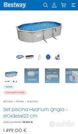 Piscina rigida bestway da esterno