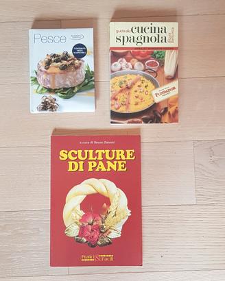 Trio libri di cucina