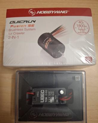 hobbywing fusion se 1800 + ubec 10A