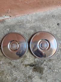 2 Copricerchi  vintage Fiat diametro 21/22 cm