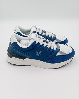 scarpe Lyle & Scott n. 41 blu bianche 