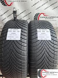 2 PNEUMATICI 235/50 R18 KUMHO 4 STAGIONI 75%