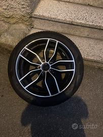 cerchi  lega  audi a 3 .17  5/112  moso 57 et 45