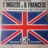 "Il francese e l'inglese" due dischi in vinile 
