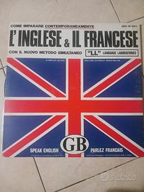 "Il francese e l'inglese" due dischi in vinile 