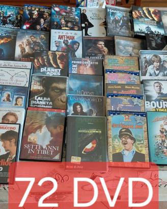 DVD Marvel, Disney, azione film 72 PEZZI