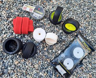 Lotto di Gomme per automodelli RC Buggy