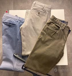 Pantaloni Lanificio Angelico uomo taglia 46