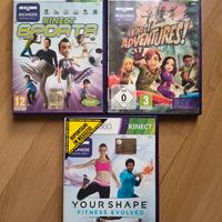 Lotto Giochi Kinect Xbox 360