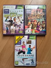 Lotto Giochi Kinect Xbox 360