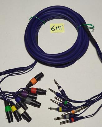 Coppia di cavi multipolari per mixer