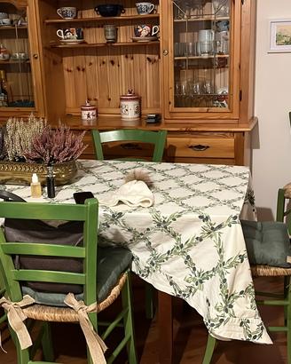 Vetrina per mobile in legno chiaro