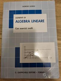 Elementi di algebra lineare con esercizi svolti 