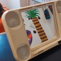 Mini specchio trucco anni 80 Linea Azzurra