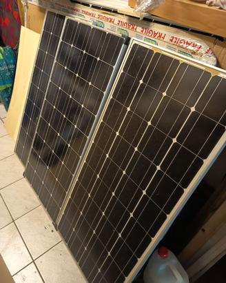 3 pannelli solari da 100w