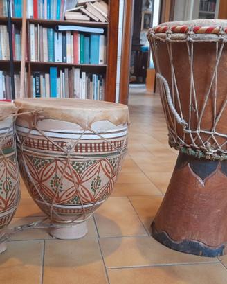 Strumenti musicali tamburi "Bonghi"