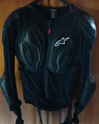 Pettorina Alpinestar- Ginocchiere Acerbis