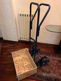 Carrello a tre ruote sali e scendi scale