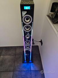 Torre multimediale big ben dj a led