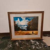 Cornice con quadro 58x67 