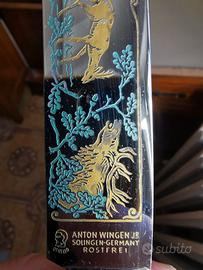 Pinza e coltello da arrosti