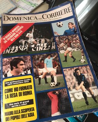 Domenica del Corriere 1973+Vintage 1950/60+Moda