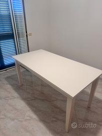 Tavolo legno nuovo stile vintage allungabile